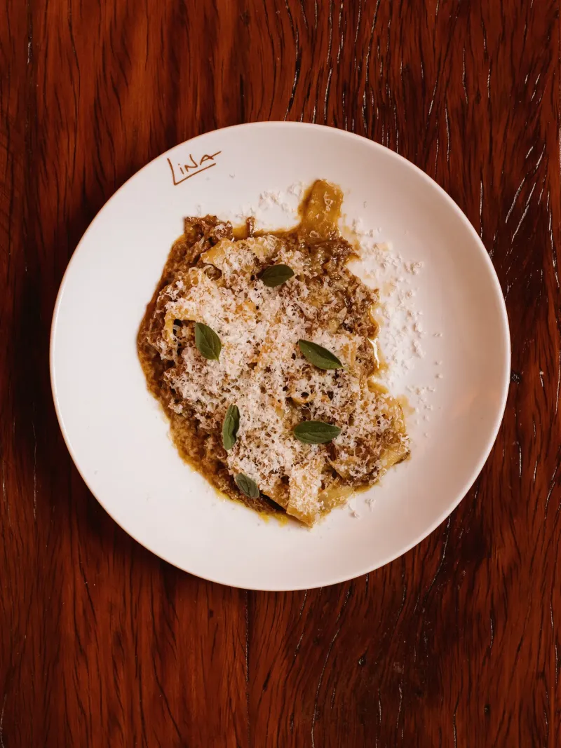 Pappardelle al ragù di cupim